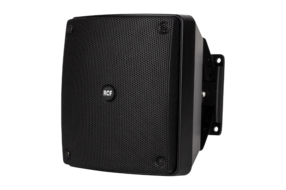 ALTAVOZ PASIVO RCF DOS VÍAS CON BOCINA TRANSFORMADOR LÍNEA 30 W IP55 RECINTO PLÁSTICO NEGRO SOP INCL_0