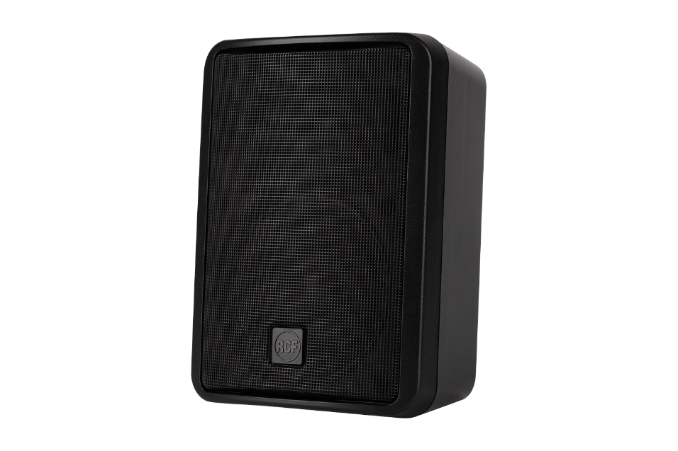 PAREJA ALTAVOCES PASIVOS RCF 4"+ 1" 40 W INCLUYE SOPORTE Y TRANSFORMADOR RECINTO PLÁSTICO_0