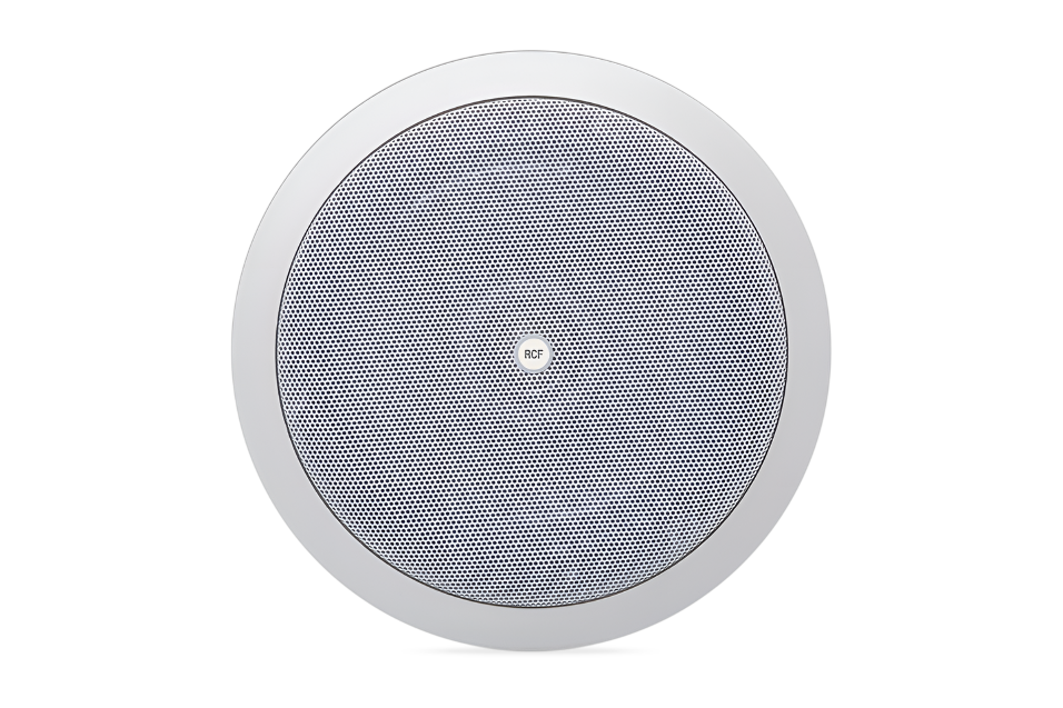 ALTAVOZ PASIVO RCF DE TECHO SIN RECINTO ACÚSTICO EMPOTRABLE DE DOBLE CONO DE 6" BLANCO 6 W 70-100 V_0