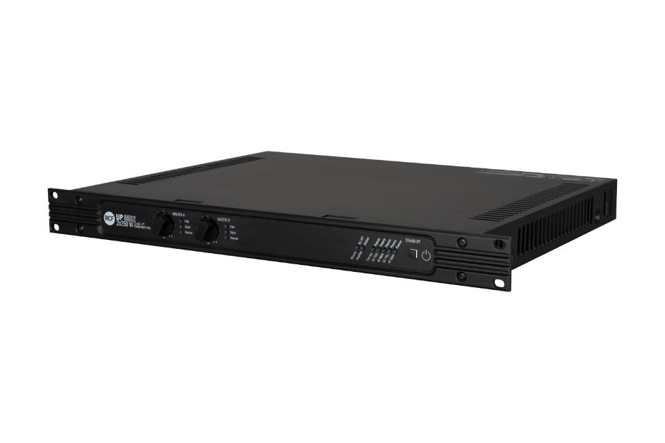 AMPLIFICADOR DE POTENCIA RCF DE 2 X 1+1 ENTRADAS 2 X 250 W AC/DC_0