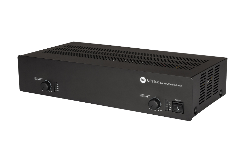 AMPLIFICADOR DE POTENCIA RCF DE 2 X 1+1 ENTRADAS 2 X 160 W AC_0