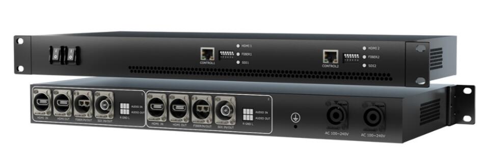 RGBLINK CONVERSOR 12G-SDI, HDMI Y FIBRA A 12G-SDI, HDMI Y FIBRA INSTALACION RACK FUENTE REDUNDANTE_0