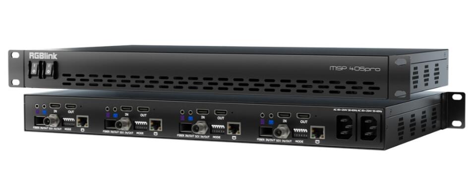 RGBLINK CONVERSOR 12G-SDI, HDMI Y FIBRA A 12G-SDI, HDMI Y FIBRA INSTALACION RACK FUENTE REDUNDANTE_0