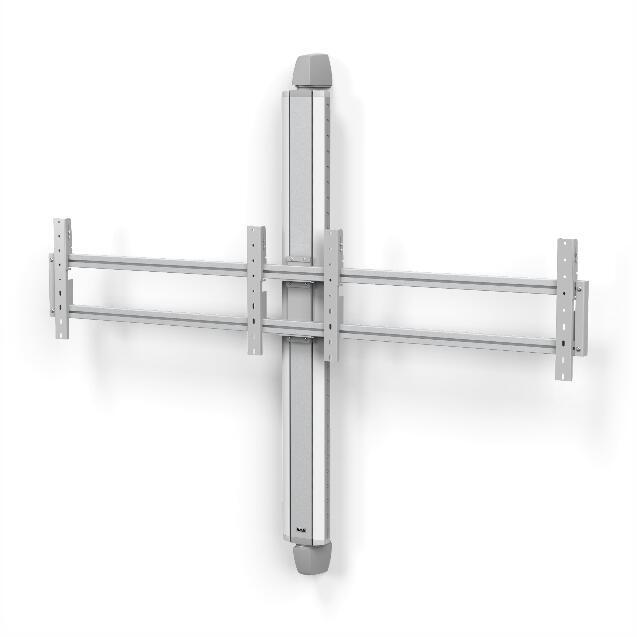 SMS SOPORTE PARED FLATSCREEN X WH VC 2 x 40"-46" COLUMNA 1445 MM._0